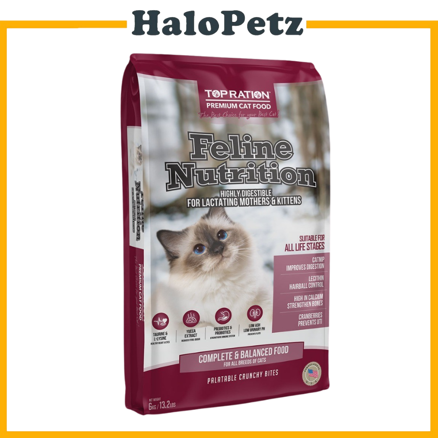 Top Ration Feline Nutrition Cat Food 18kg All Life Stages