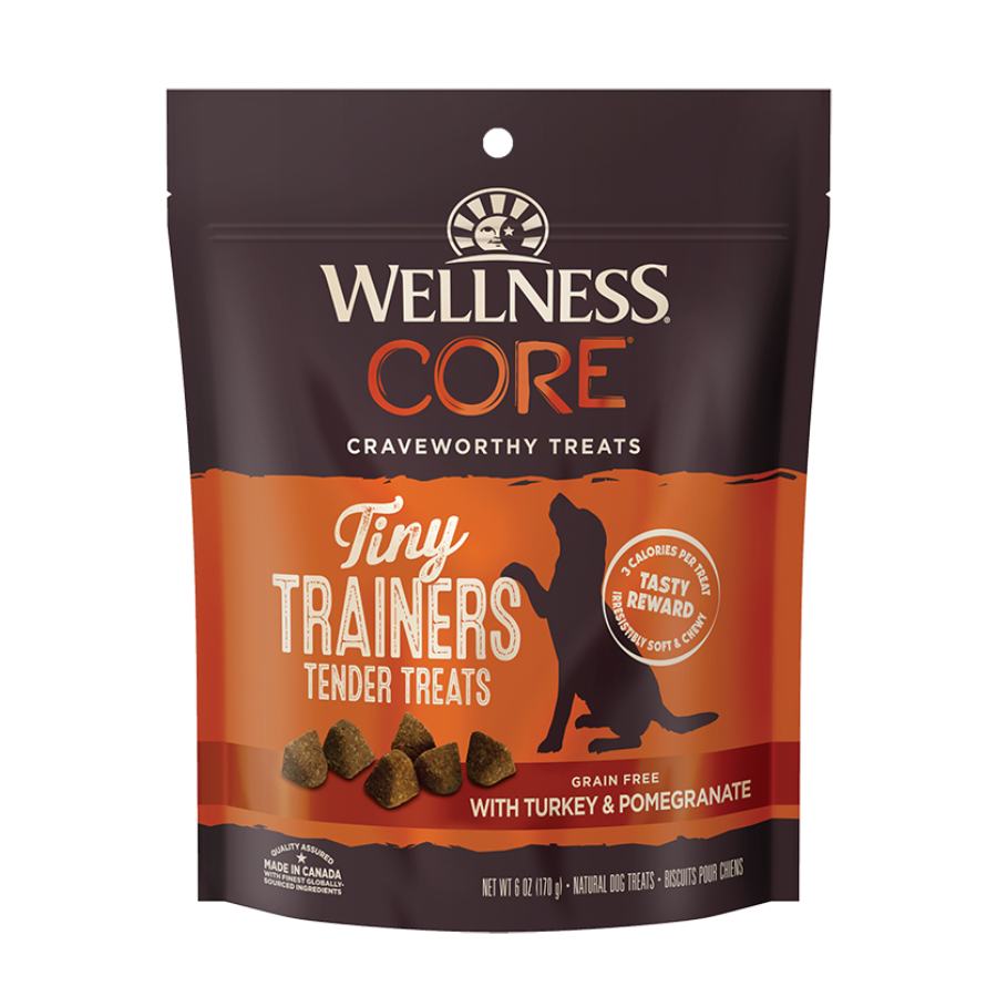 Wellness CORE Tiny Trainers Grain-Free Tender Dog Treats 6oz | Small Training Treats