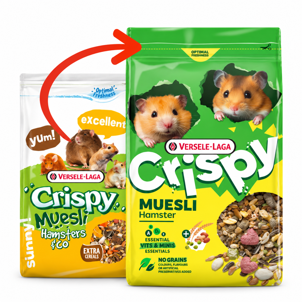 Versele-Laga Crispy Muesli/Snack treats for Small Animal Food