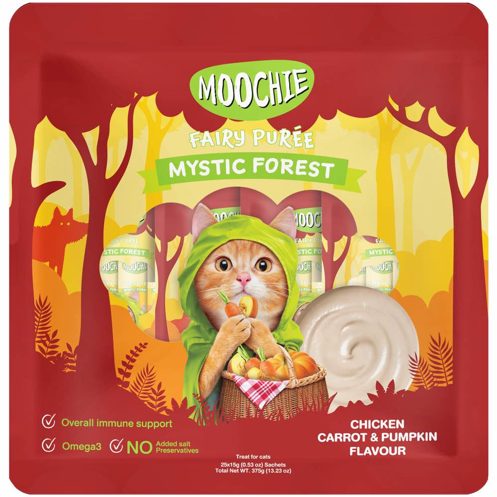 Sheba Melty Cat Treats 20 Sticks | Moochie Purée 25 Sticks | Lickable Cat Treats Bundle