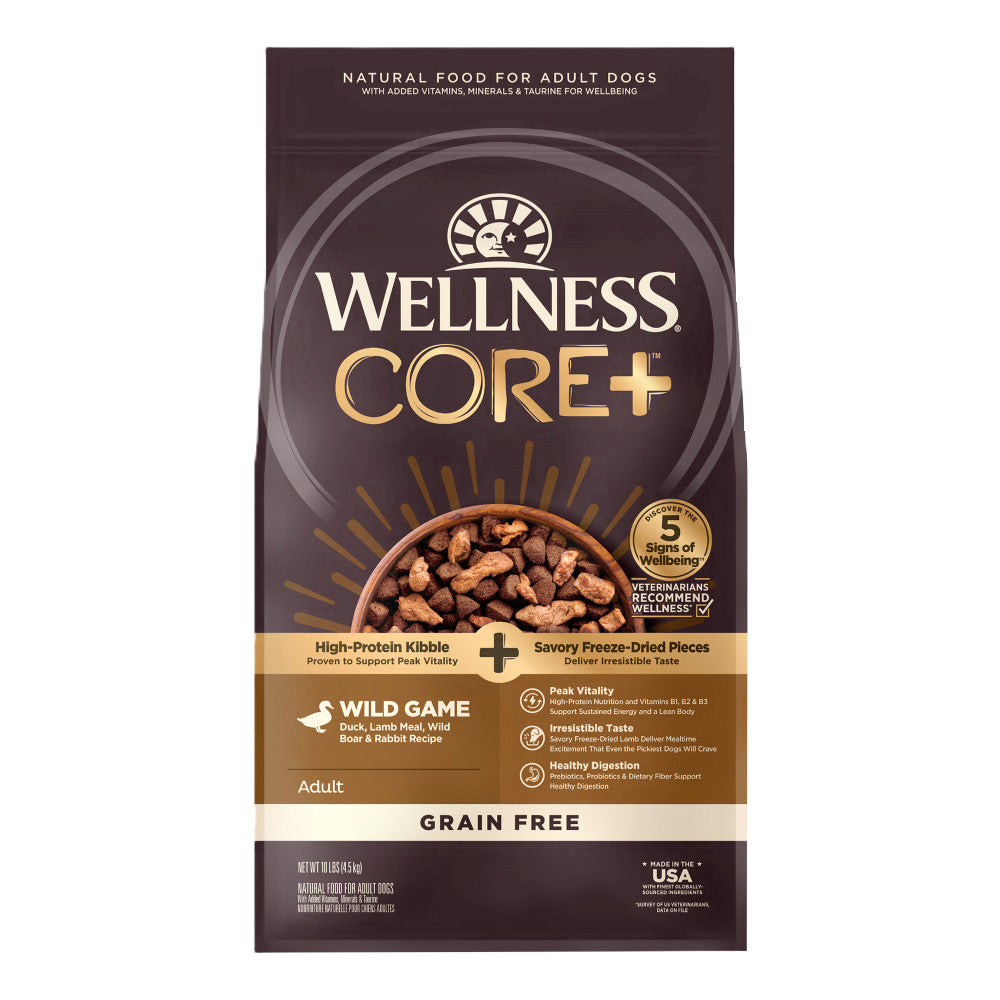 Wellness CORE Grain-Free Dry Dog Food 4lbs | High Protein Adult Dog Kibble