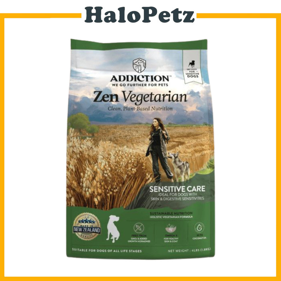 Addiction Dry Dog Food | Vegetarian | Kangaroo | Salmon | Venison | Puppy