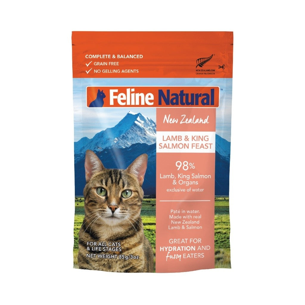 Feline Natural Pouches Cat Wet Food 85g