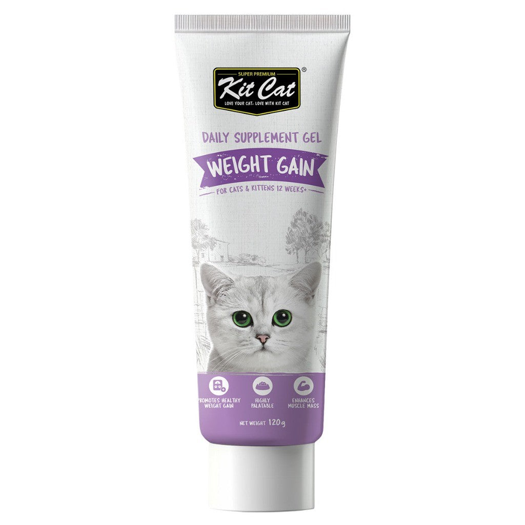 Kit Cat Daily Nutritional Supplement Gel For Cats & Kittens 120g