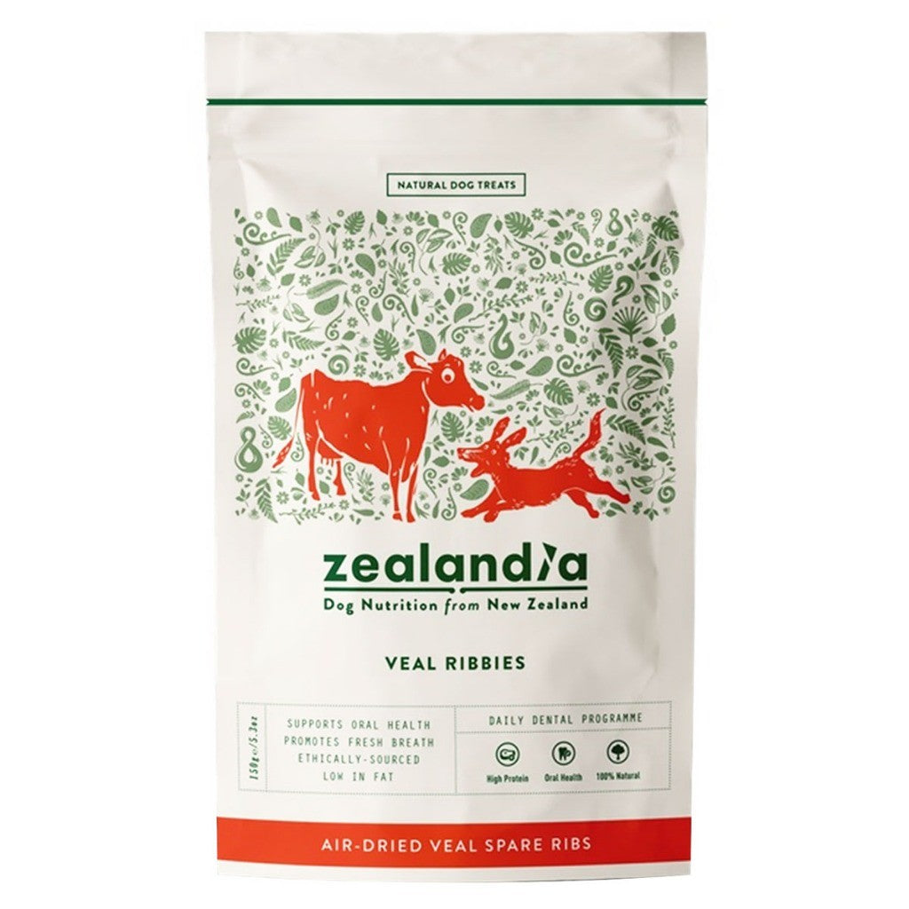 Zealandia Air Dried Dogs Treats-Fish Tails | Veal Spare Ribs