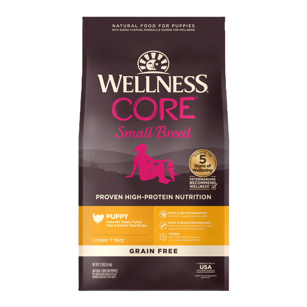 Wellness CORE Grain-Free Dry Dog Food 4lbs | High Protein Adult Dog Kibble