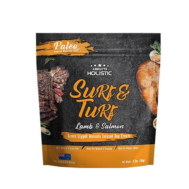 Absolute Holistic Air Dried Red Meat Dog Treats 100g | Grain-Free Natural Treats
