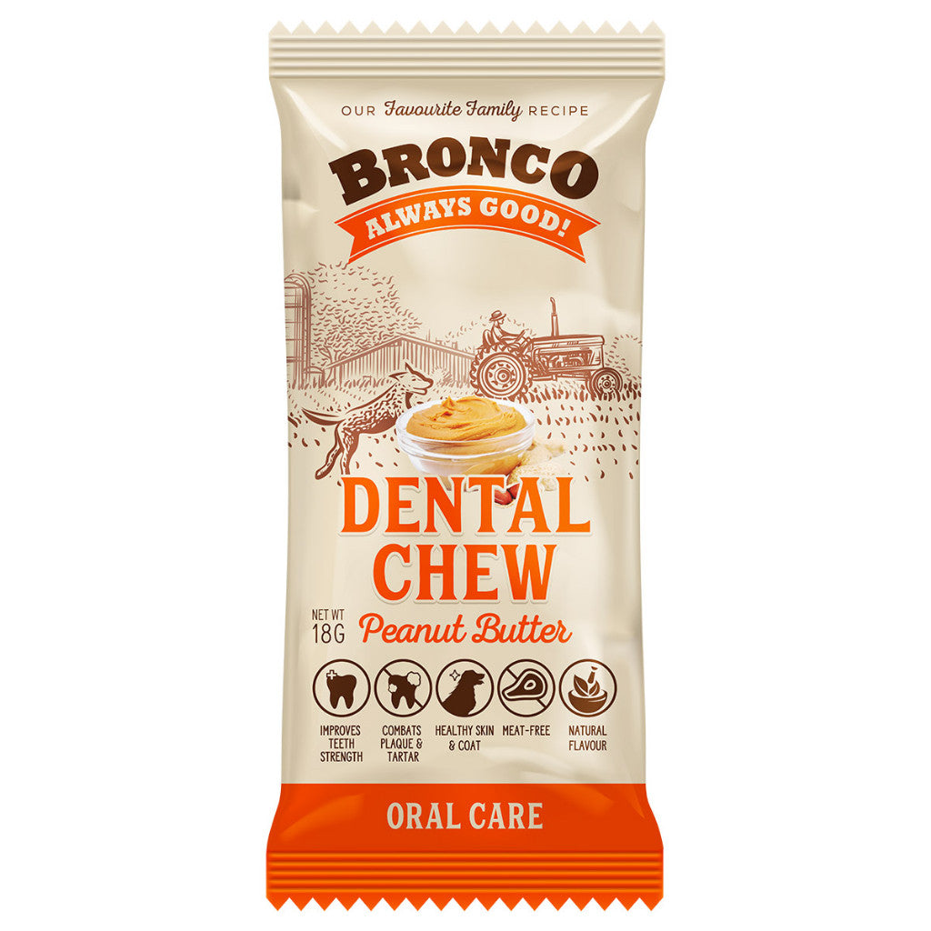 Bronco Dental Chew for Dog 18g