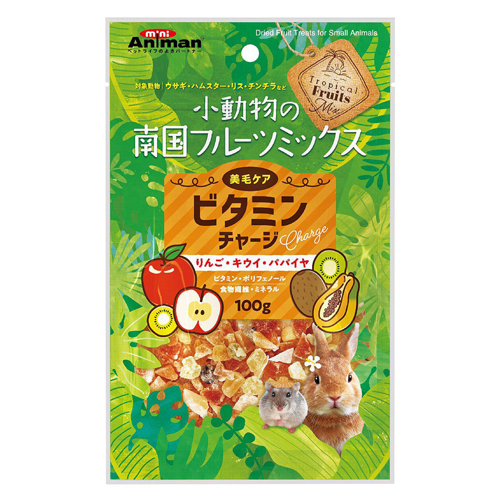 Mini Animan Dried Fruit Treats for Small Animal 100g