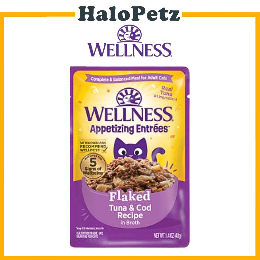 Wellness Appetizing Entrees for Adult Cats 1.4oz