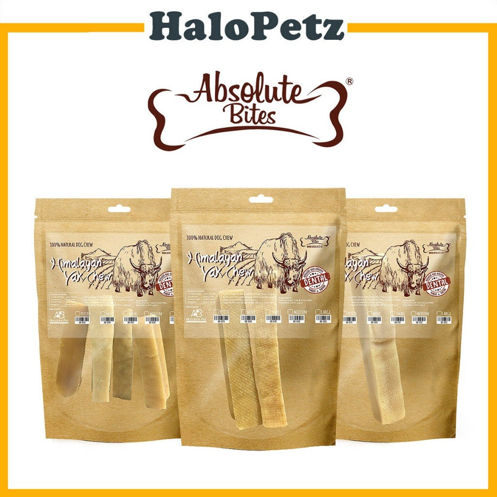 Absolute Bites Himalayan Yak Chew Dog Treats | Cheese Bar