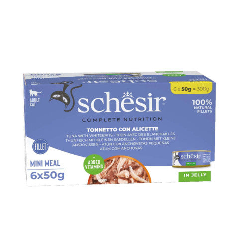 Schesir Cat Canned Food (6x50g) Multipack