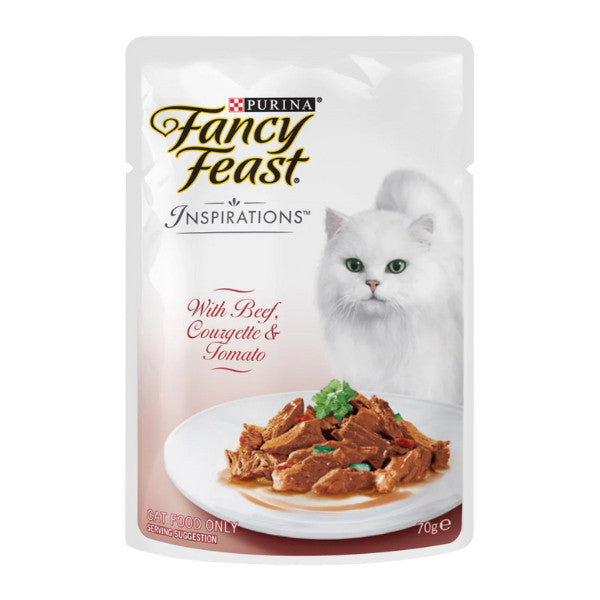 Fancy Feast Inspirations Cat Wet Pouch Food 70g