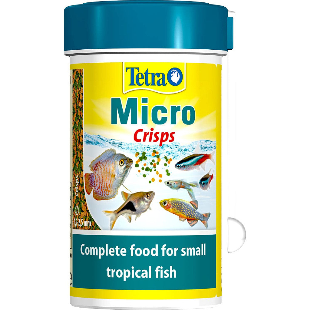 Tetra Micro Pellets Granules Sticks Crisps Complete Food for Small Tropical Fish