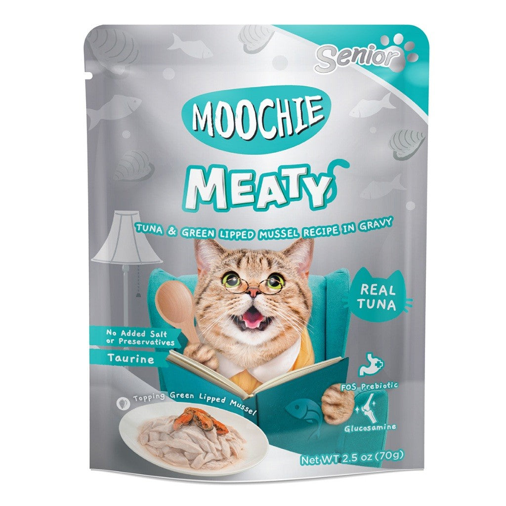 Moochie Meaty Cat Pouch 70g | Kitten, Adult & Senior Wet Cat Food