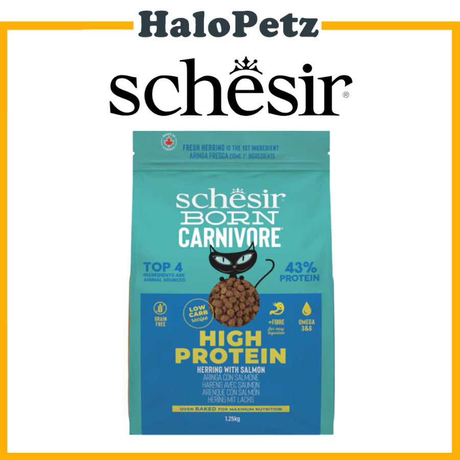 Schesir Born Carnivore Cat Baked Dry Recipe 255g Dry Cat Food