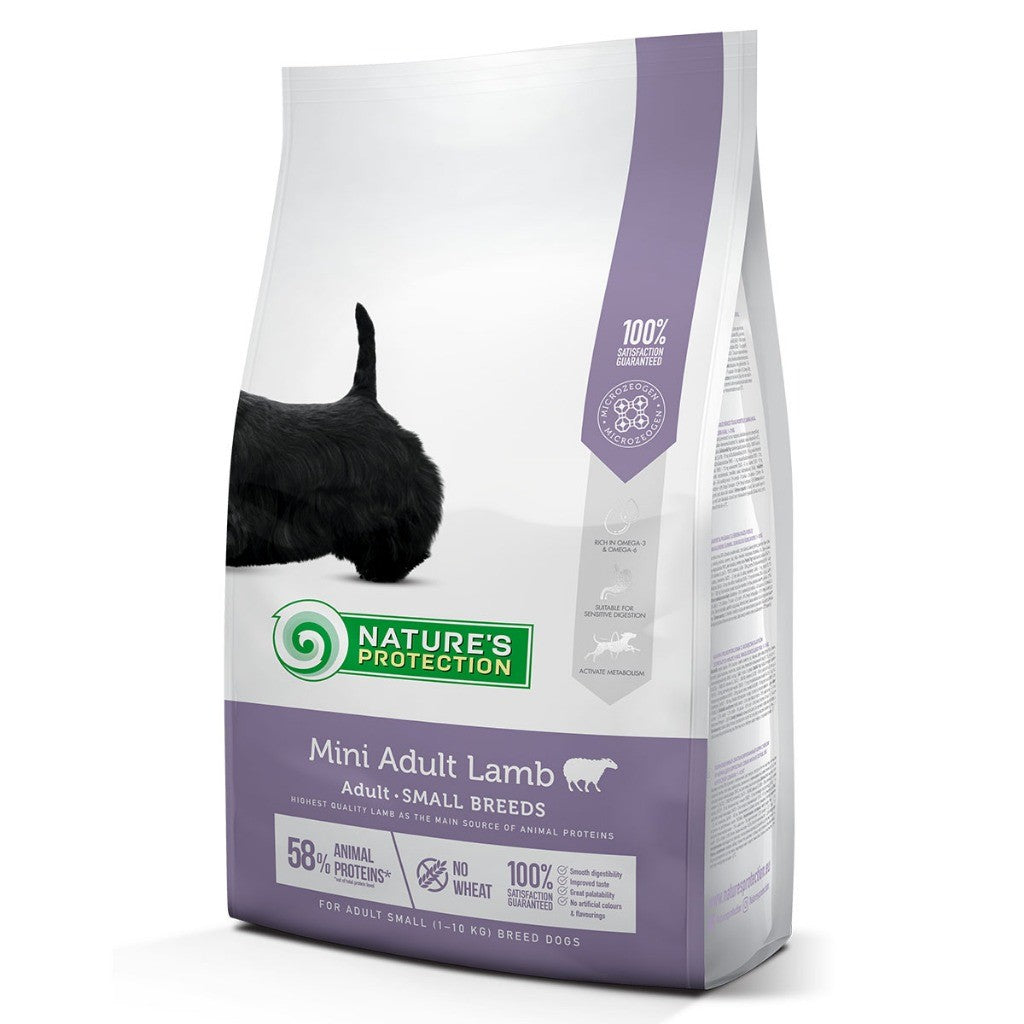 Nature's Protection Mini Adult Lamb Dog 2kg