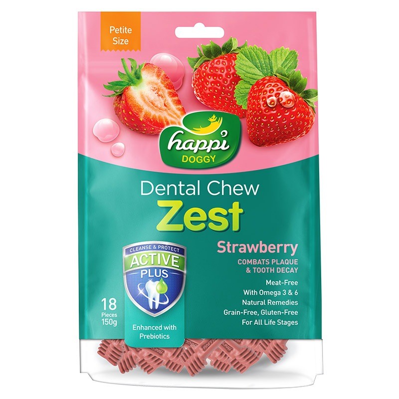 Happi Skippi | Doggy ZEST Dog Dental Chew 150g