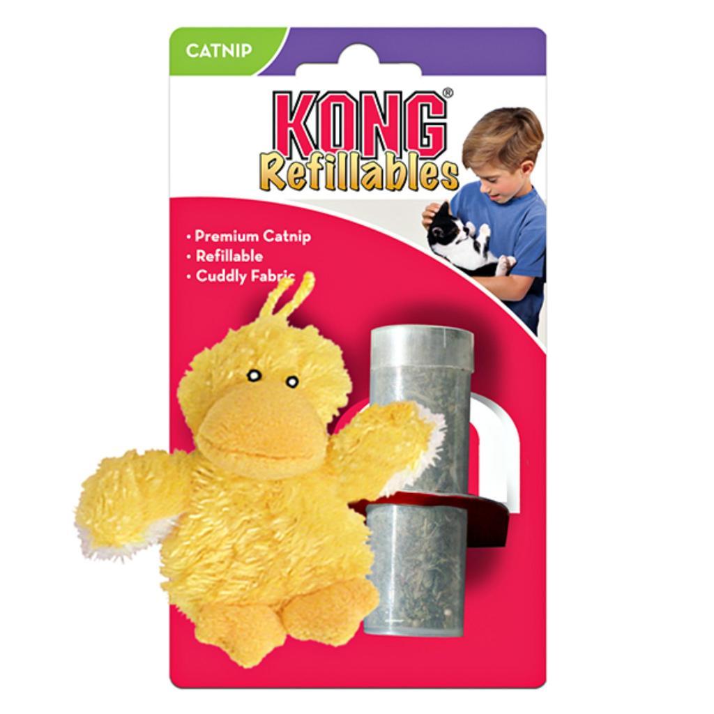 Kong Refillables Turtle with Catnip Cuddly Fabric