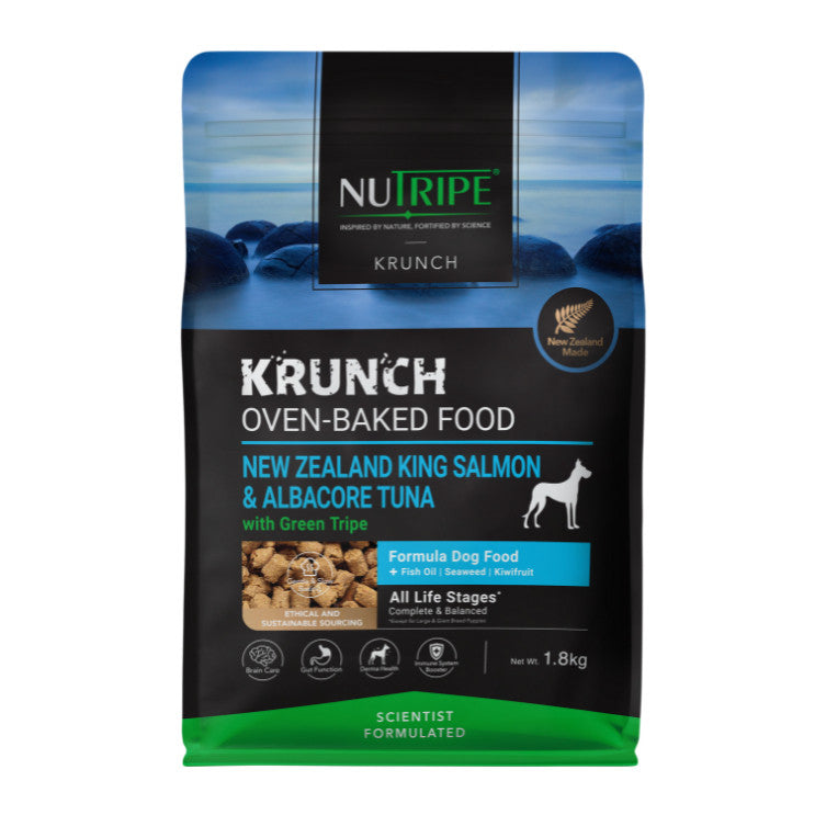 Nutripe Dog Krunch Oven-Baked with Green Tripe Dog Food