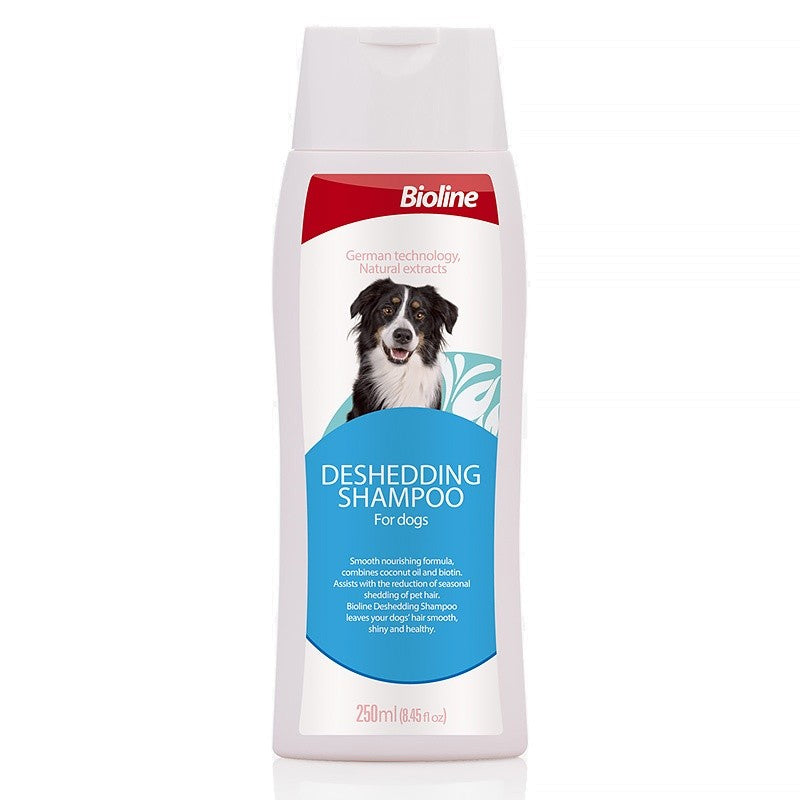 Bioline Deshedding Dog Shampoo 250ml