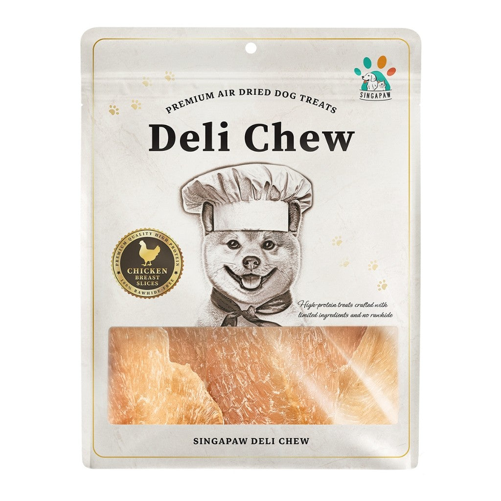 Singapaw Air Dried Jerky | Dog Treats | Pork | Chicken | Duck | Crisp