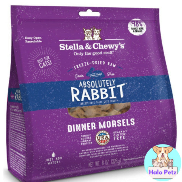 Stella & Chewy's Freeze-Dried Raw Dinner Morsels for Cats 8oz / 18oz | Complete Raw Cat Food
