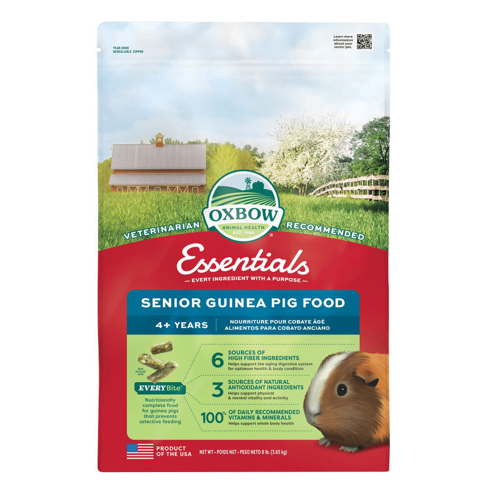 Oxbow Essential Guinea Pig Food -Adult, Young, Senior