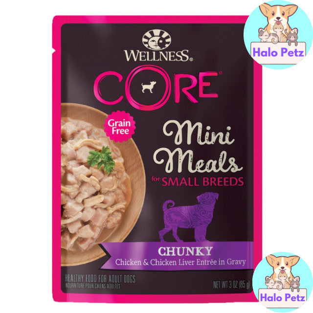 Wellness Core Small Breed Mini Meals Wet Dog Food 3oz