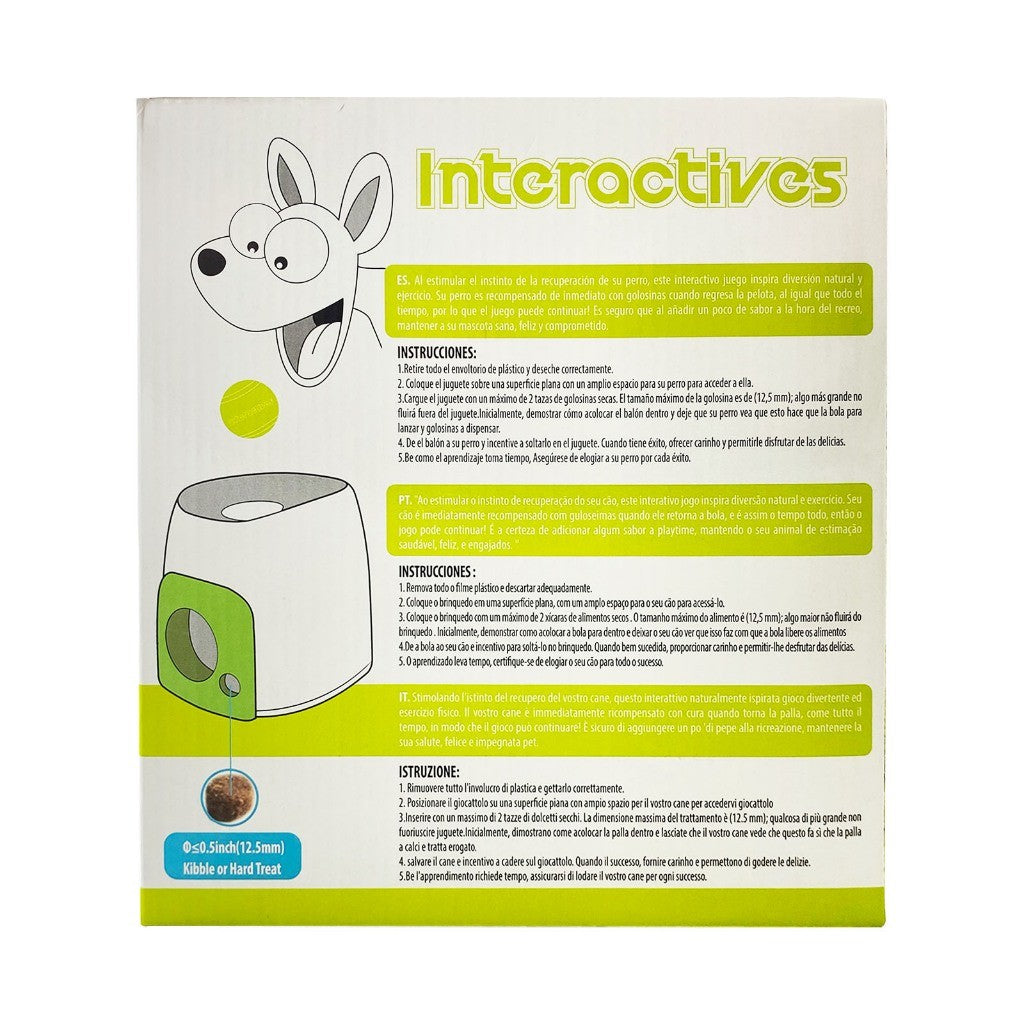 AFP Interactives Fetch N Treat Reward Puzzle Play Toy For Dogs
