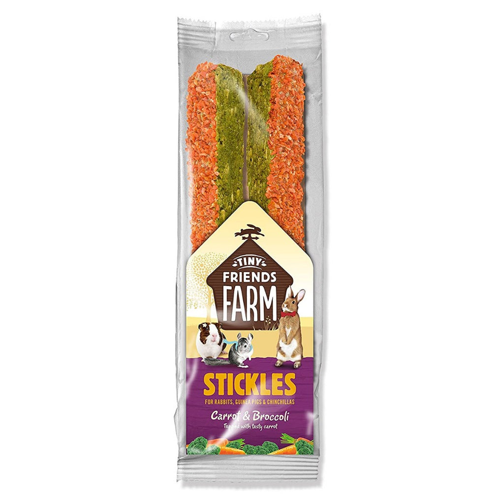 Supreme Stickles Small Animal Treats (100g) for Rabbits, Hamster, Guinea Pig, Chinchilla Assorted Flavour