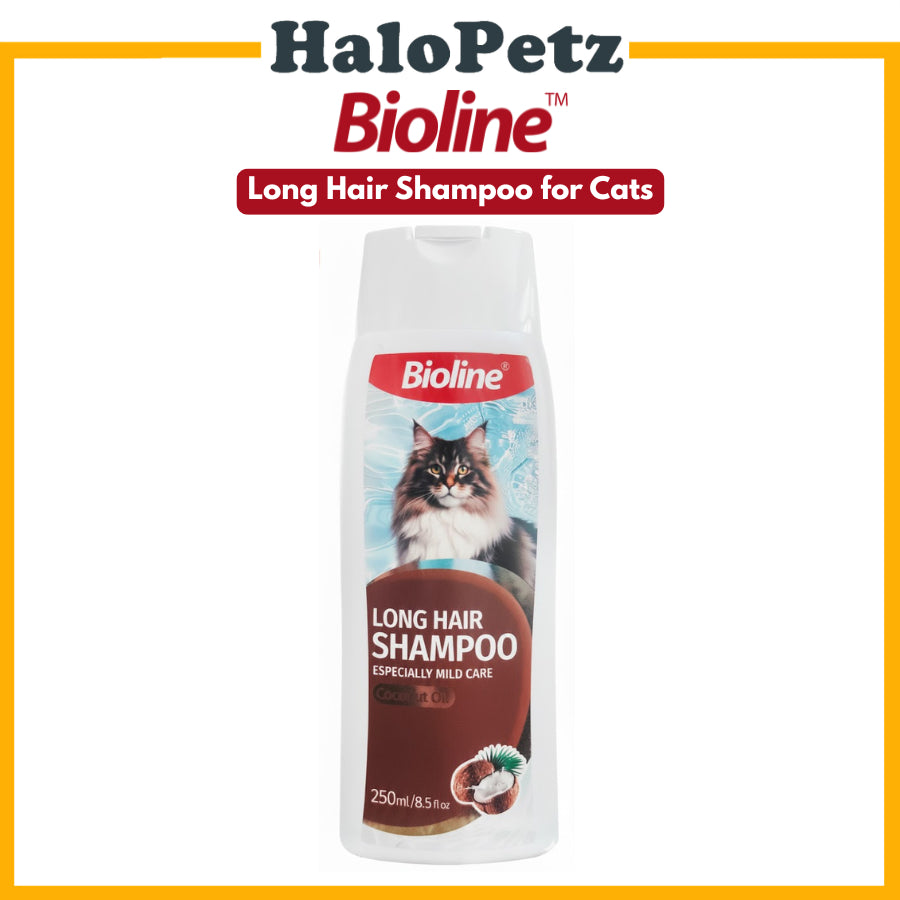 Bioline Long Hair Cat Shampoo 250ml