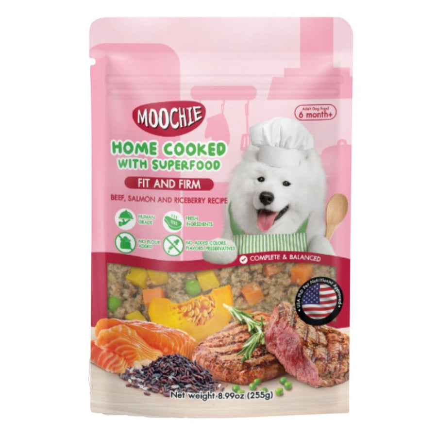 Moochie Home Cooked with Superfood 255g - Joint & Bone | Fit & Firm | Beauty Skin & Coat