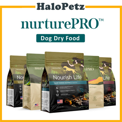 Nurture Pro Original & Nourish Life Dry Dog Food-Salmon, Chicken, Pork, Lamb