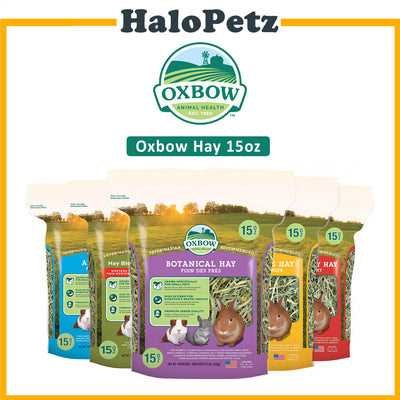 Oxbow Hay 15oz -Timothy, Orchard Oat, Alfalfa