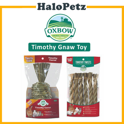 Oxbow Timothy Club | Carrot | Twist | Chew Toy | Rabbit | Guinea Pig