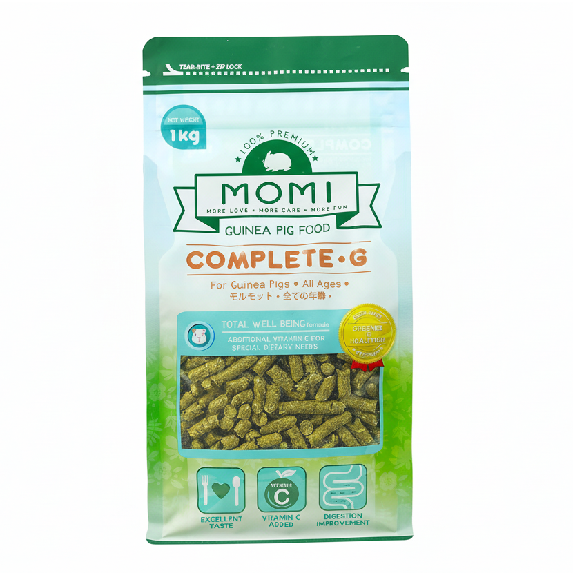 Momi Complete-G Guinea Pig Food/ Dry Pellet 1kg