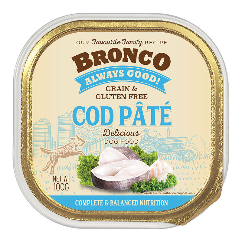 Bronco Dog Wet Tray Food 100g