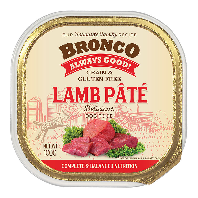 Bronco Dog Wet Tray Food 100g