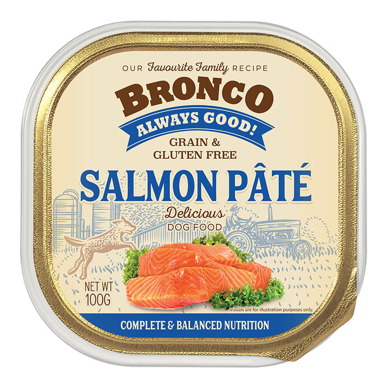 Bronco Dog Wet Tray Food 100g