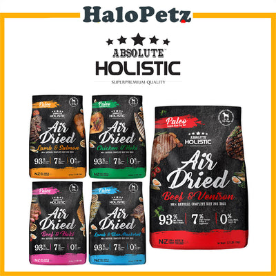 Absolute Holistic Air Dried Dog Food 1kg | Grain-Free Premium Dog Food Singapore