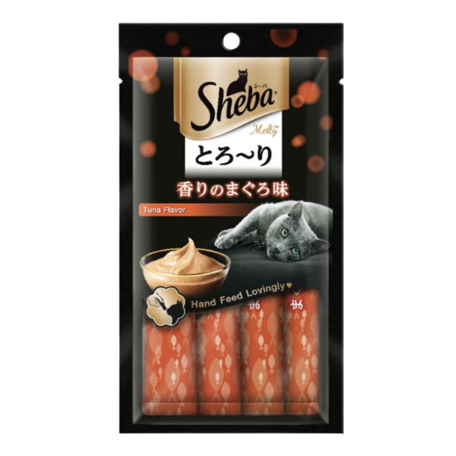 Sheba Melty Lickable Cat Treats 4 Sticks | Creamy Snack for Cats