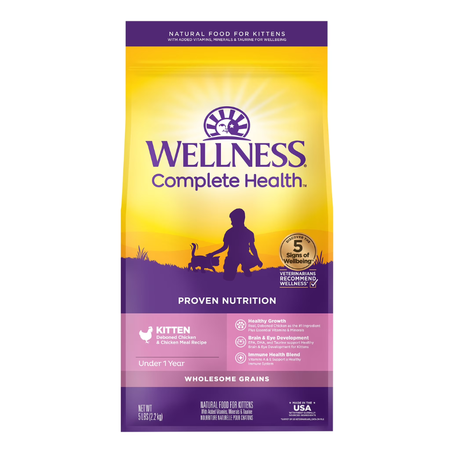 Wellness Complete Health Grain Free Dry Cat Food 5.5lbs