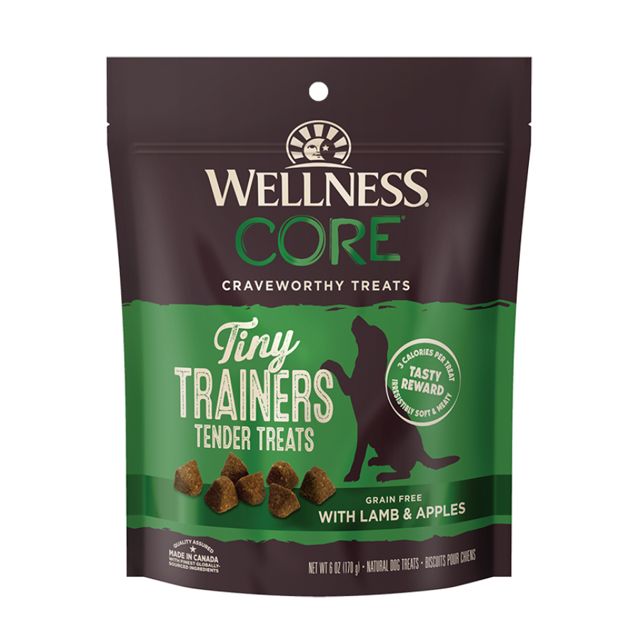 Wellness CORE Tiny Trainers Grain-Free Tender Dog Treats 6oz | Small Training Treats