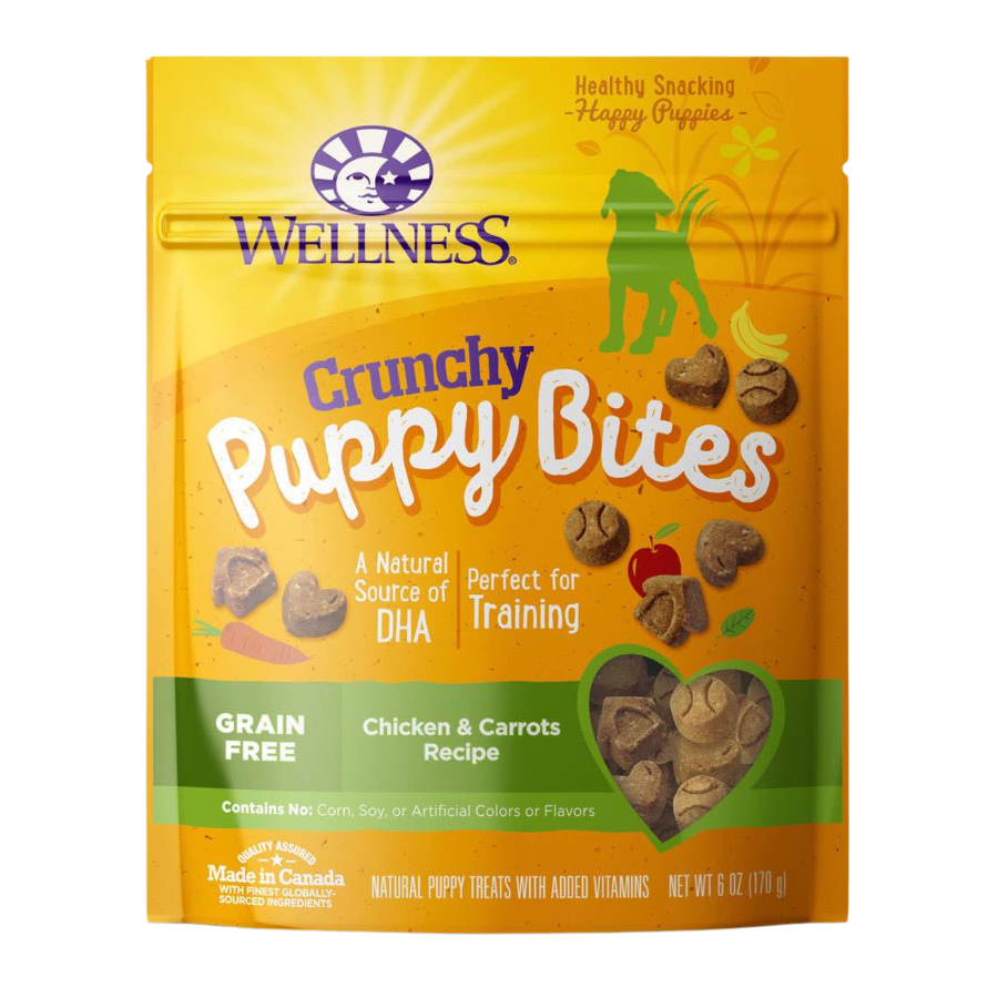 Wellness Puppy Bites Grain-Free Dog Treats 6oz