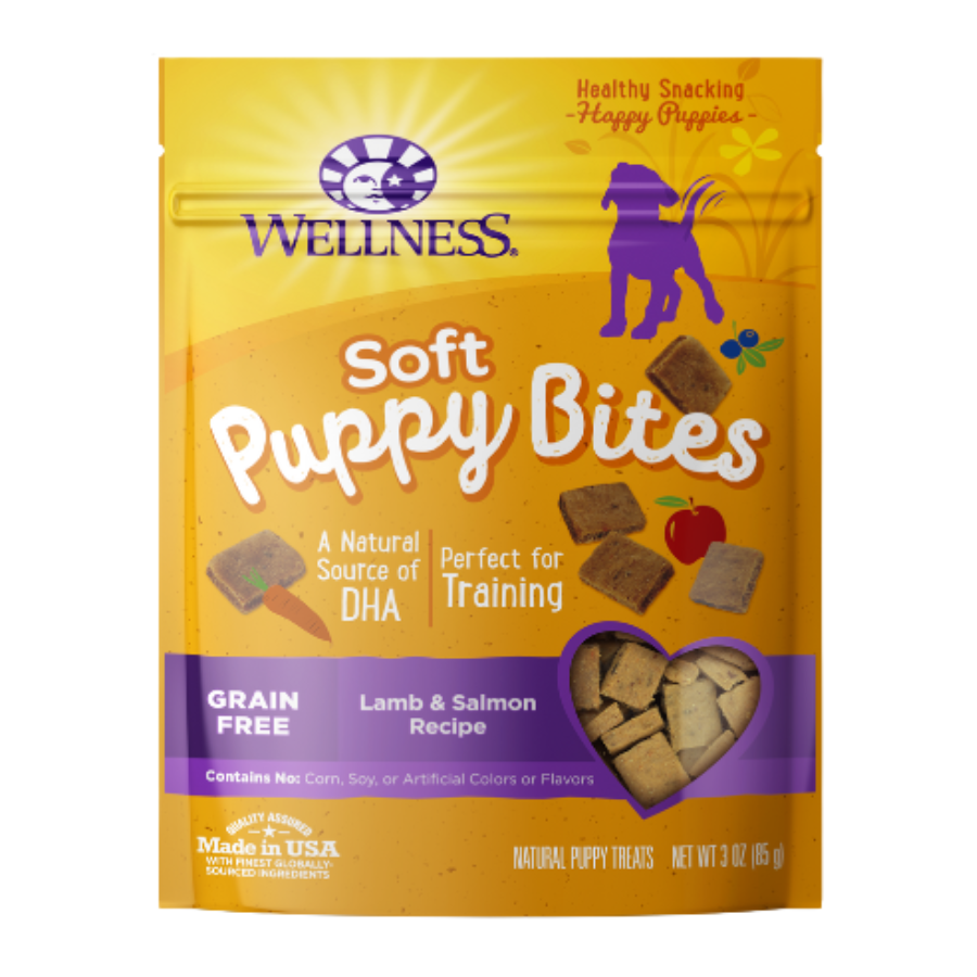 Wellness Puppy Bites Grain-Free Dog Treats 6oz