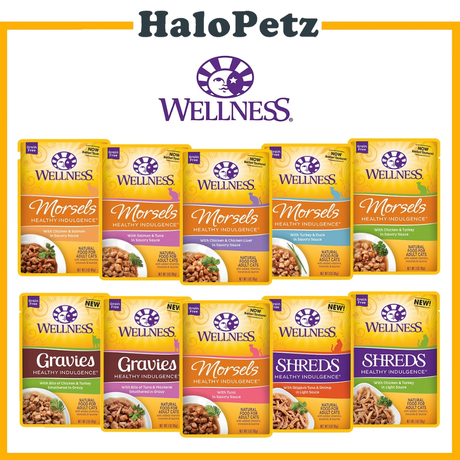 Wellness Cat Indulgence Pouch 3oz