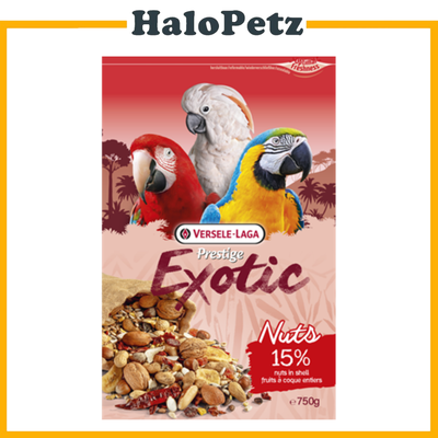 Versele Laga Exotic Nuts - Nutmix for Parrots 750g