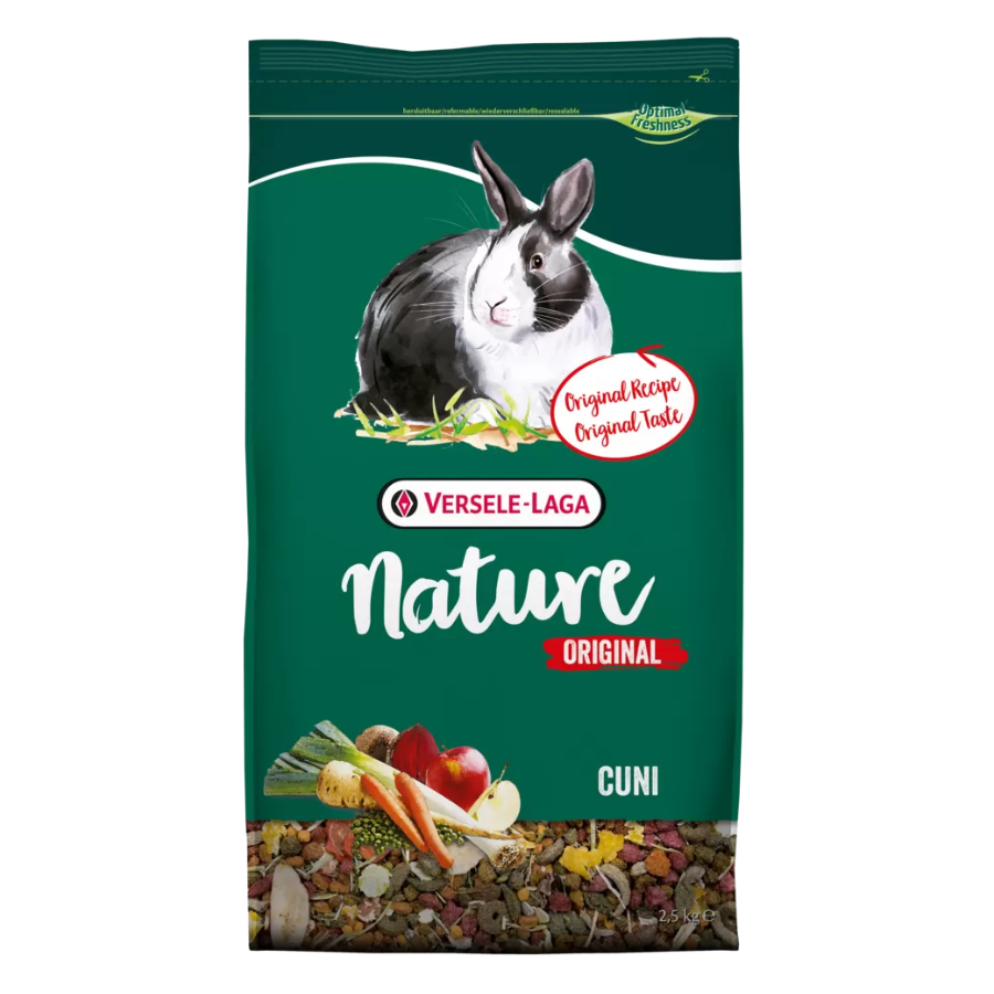 Versele Laga Nature Original Cuni/ Cuni Junior/ Cavia/ Chinchilla 750g/ 2.5kg