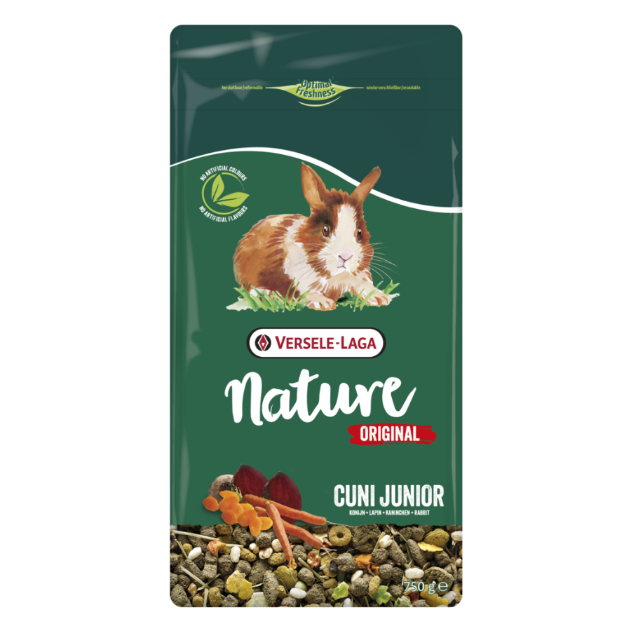 Versele Laga Nature Original Cuni/ Cuni Junior/ Cavia/ Chinchilla 750g/ 2.5kg